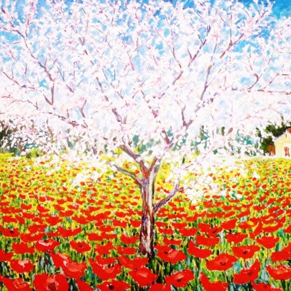 COLORI DI PRIMAVERA - 2015 - Olio su tela 100 x 80
